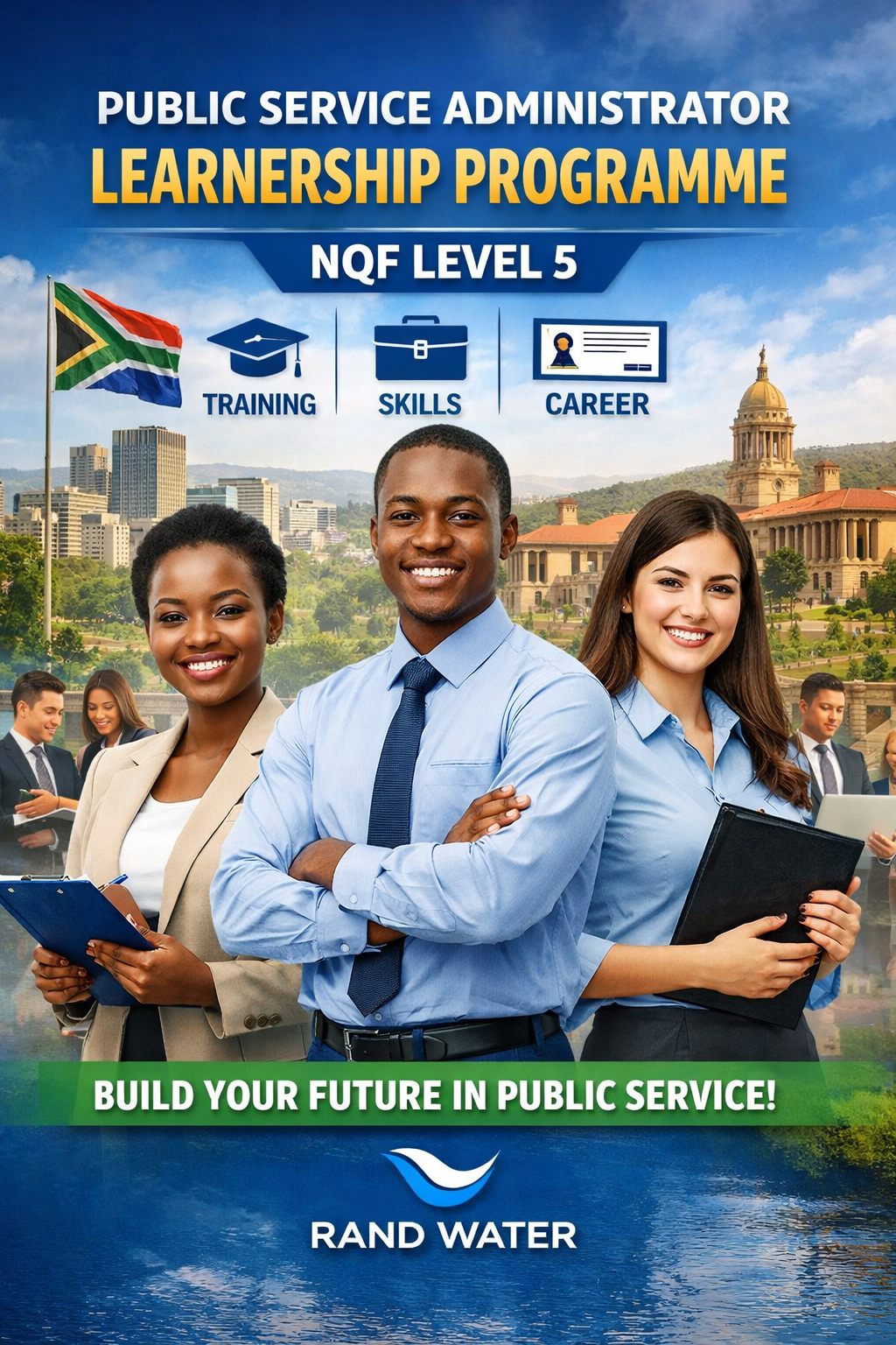Public Service Administrator Learnership Programme: NQF Level 5 (Rand Water)